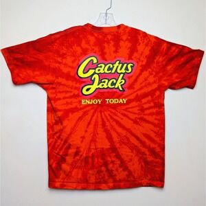 Travis Scott Cactus Jack Reese's Puff Cereal Orange Tie Dye Size Large